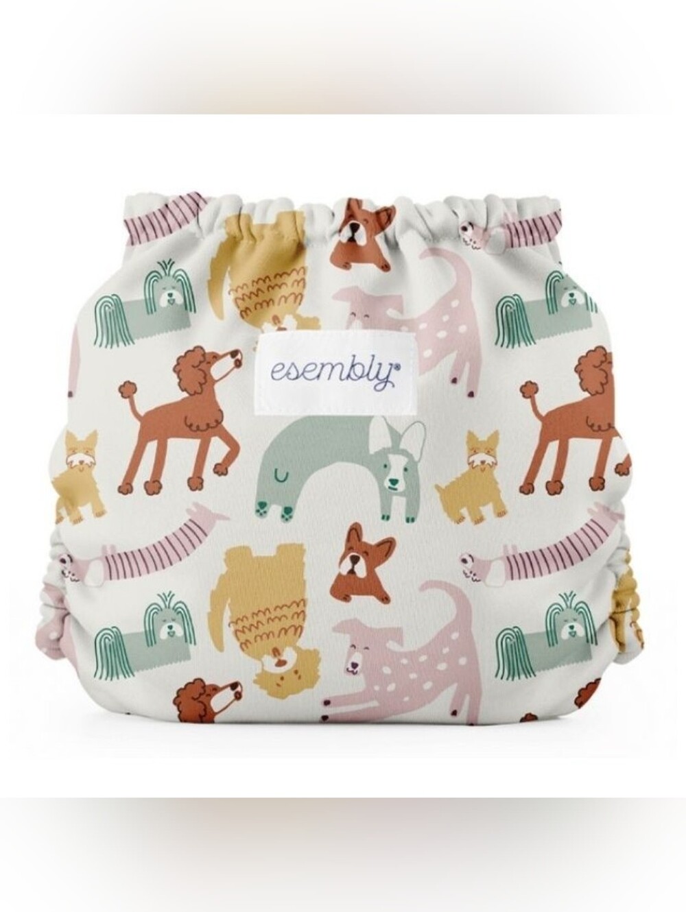 Esembly Cloth Diaper Cover - Reusable Swim Diaper, Waterproof Size 1